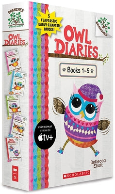 Owl Diaries, Books 1-5: A Branches Box Set Boxed Set Scholastic Inc.