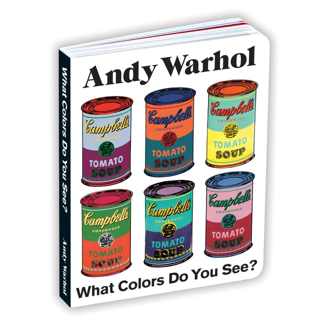 Andy Warhol What Colors Do You See? Board Book Board Book Galison
