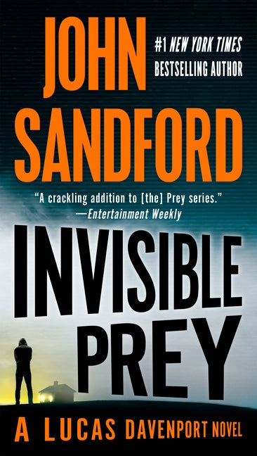 Invisible Prey mass market paperback book by G.P. Putnam's Sons featuring a dark cover with urban crime imagery.