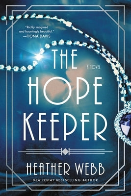 Paperback of The Hope Keeper novel by Sourcebooks Landmark, showing the book cover with title and author details.