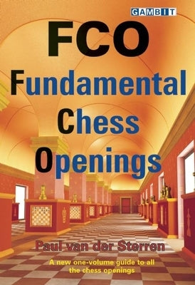 Paperback book titled "Fco: Fundamental Chess Openings" by Gambit Publications, showing the cover with chess diagrams.