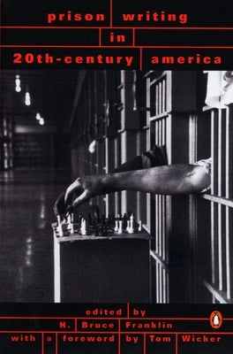 Paperback copy of "Prison Writing in 20th-Century America" by Penguin Books, featuring a book cover with text and design elements.