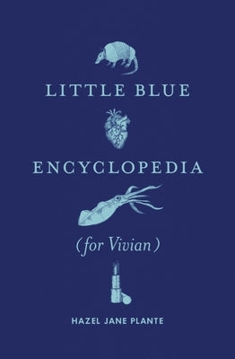 Paperback Little Blue Encyclopedia by Metonymy Press, featuring a blue cover with the title and author details.