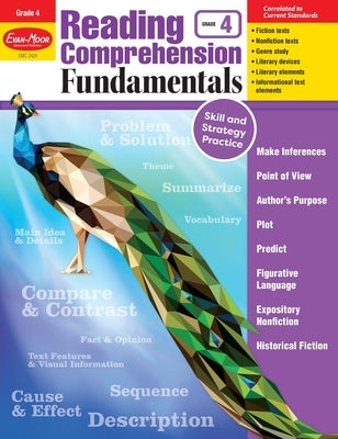 Reading Comprehension Fundamentals, Grade 4 Teacher Resource Paperback Evan-Moor Educational Publishers