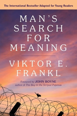 Paperback of Man's Search for Meaning Young Adult Edition by Beacon Press, featuring the book cover with title and author's name.