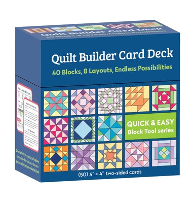 Quilt Builder Card Deck: 40 Block, 6 Layouts, Endless Possibilities Other C&T Publishing