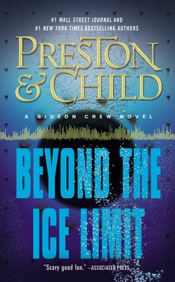 Mass market paperback of Beyond the Ice Limit by Grand Central Publishing, showing the book cover with icy and ocean imagery.