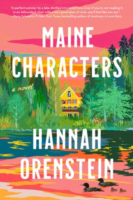 Paperback of Maine Characters by Penguin Publishing Group featuring cover art with illustrations related to Maine stories.