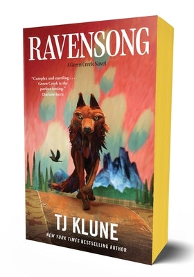 Paperback of Ravensong: A Green Creek Novel by Tor Books, featuring a dark cover with mystical and forest-themed artwork.