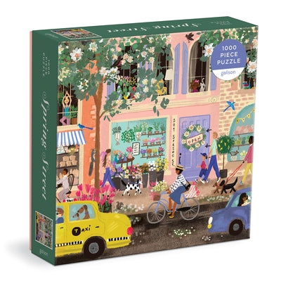 Spring Street 1000 PC Puzzle in a Square Box Other Galison