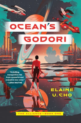 Paperback of Ocean's Godori by Zando from Hillman Grad Books, showing the book cover with vibrant artwork and title.