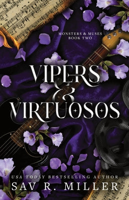 Paperback of Vipers and Virtuosos Deluxe Edition by Sourcebooks Casablanca featuring colorful cover art with intricate design.