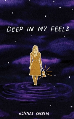 Paperback copy of "Deep in My Feels" by Andrews McMeel Publishing featuring a colorful, expressive cover design.