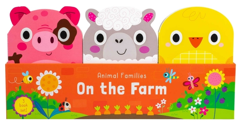 Animal Families: On the Farm Board Book Silver Dolphin Books
