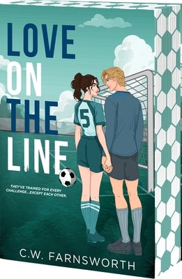 Paperback of "Love on the Line" by Entangled: Amara, featuring a romantic book cover with soft pastel colors and heart illustrations.