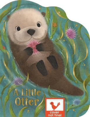Colorful A Little Otter board book by Cottage Door Press featuring adorable otter illustrations for young children.