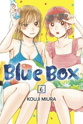 Blue Box Vol. 6 paperback manga by Viz Media featuring characters in a school setting with vibrant cover art.