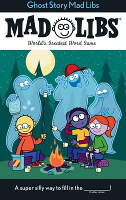 Ghost Story Mad Libs paperback game by Mad Libs featuring spooky-themed fill-in-the-blank fun for all ages.