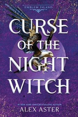 Paperback copy of Curse of the Night Witch by Bloom Books for Young Readers, featuring dark and magical cover art.
