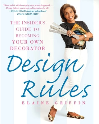 Paperback book titled "Design Rules: The Insider's Guide to Becoming Your Own Decorator" by Avery Publishing Group, showing the cover.