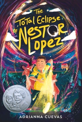 Paperback of The Total Eclipse of Nestor Lopez by Square Fish, showing the book cover with title and author details.