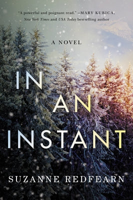Paperback of "In an Instant" by Lake Union Publishing, showing the book cover with title and author details.