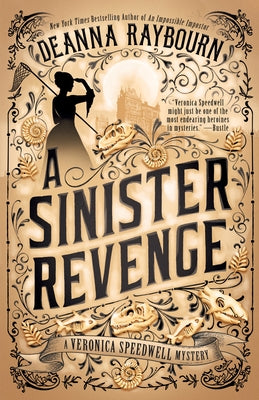 Paperback copy of A Sinister Revenge by Berkley Books, featuring dark, mysterious cover art with a sinister theme.