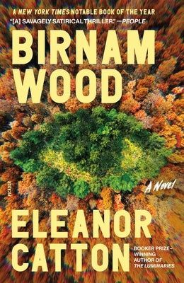 Paperback of Birnam Wood by Picador USA showing the book cover with green foliage design and title text.
