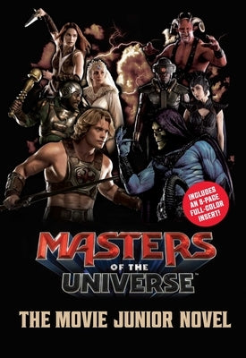 Paperback of Masters of the Universe film junior novel by Mattel, featuring colorful cover art with characters from the story.
