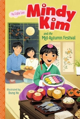 Paperback of Mindy Kim and the Mid-Autumn Festival by Aladdin Paperbacks featuring colorful cover art with festive lanterns and a young girl.