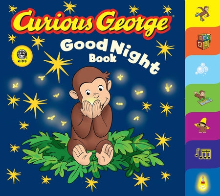 Curious George Good Night Board Book by Clarion Books featuring colorful pages and a friendly Curious George character.