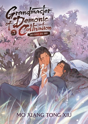 Paperback of Grandmaster of Demonic Cultivation: Mo Dao Zu Shi Volume 5 novel by Seven Seas, showing the cover with Chinese art.