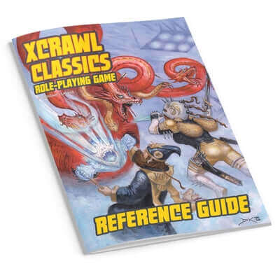 Xcrawl Classics Reference Booklet Paperback Goodman Games LLC