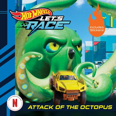 Hot Wheels Let's Race: Attack of the Giant Octopus Paperback Mattel