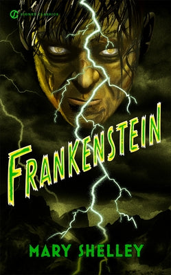 Mass market paperback of Frankenstein by Signet Book, featuring a dark, eerie cover illustration of the classic horror story.