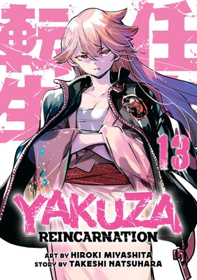 Paperback of Yakuza Reincarnation Vol. 13 by Seven Seas featuring colorful manga-style cover art.