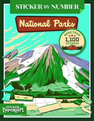 Sticker by Number National Parks: Sticker Emporium Other Parragon