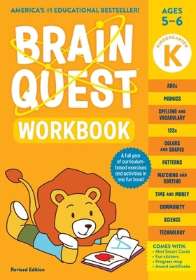 Brain Quest Workbook: Kindergarten Revised Edition Paperback Workman Kids