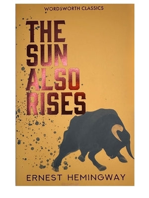 Paperback of The Sun Also Rises by Wordsworth Editions showing the book cover with title and author.
