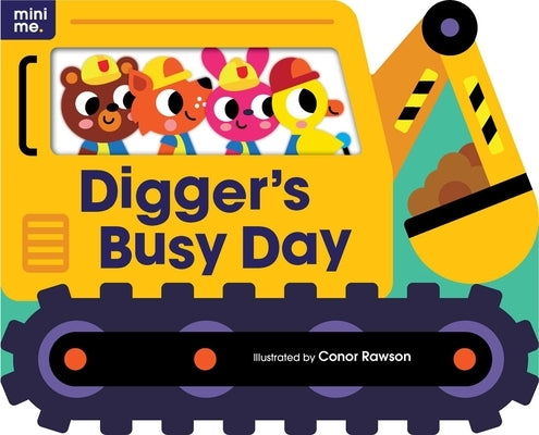 Digger's Busy Day: Shaped Board Book Board Book Lake Press