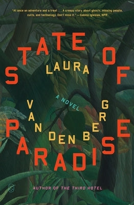 Paperback of State of Paradise novel by Picador USA, featuring a colorful cover with artistic design and text.