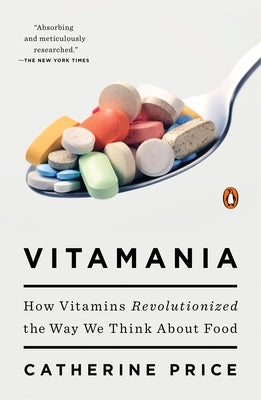 Paperback of Vitamania by Penguin Publishing Group, showing the book cover with title and author details.
