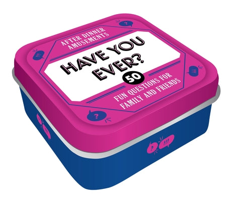 Board game box for "Have You Ever?" from Chronicle Books, featuring colorful design and fun question prompts for family and friends.