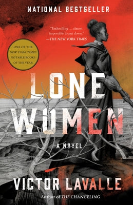 Paperback of "Lone Women" novel by One World featuring a woman on the cover, with a minimalist design and warm color palette.