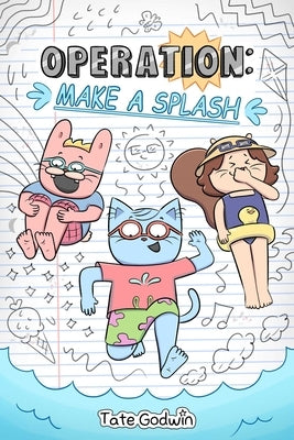Paperback of Operation: Make a Splash Volume 2 comic book published by Andrews McMeel Publishing, featuring colorful underwater scenes.