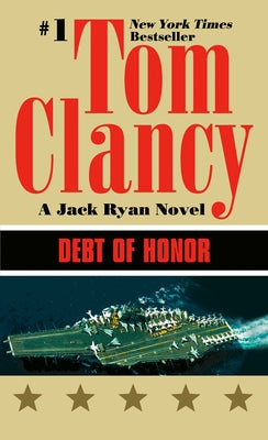 Mass market paperback of "Debt of Honor" by Berkley Books, featuring the book cover with bold title and author name.