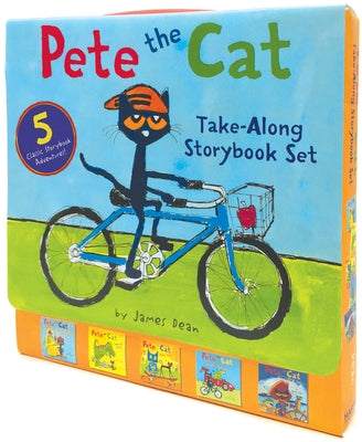 Pete the Cat Take-Along Storybook Set: A Box of 5 Books Boxed Set HarperCollins