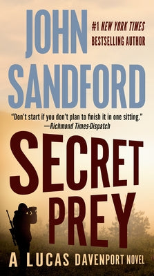 Cover of the mass market paperback "Secret Prey" by G.P. Putnam's Sons featuring dark, suspenseful artwork.