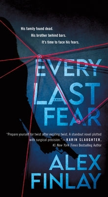Mass market paperback of "Every Last Fear" by Alex Finlay, published by Minotaur Books, featuring a dark, suspenseful cover design.