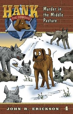 Paperback of Murder in the Middle Pasture by Maverick Books, showing the book cover with dark and atmospheric artwork.